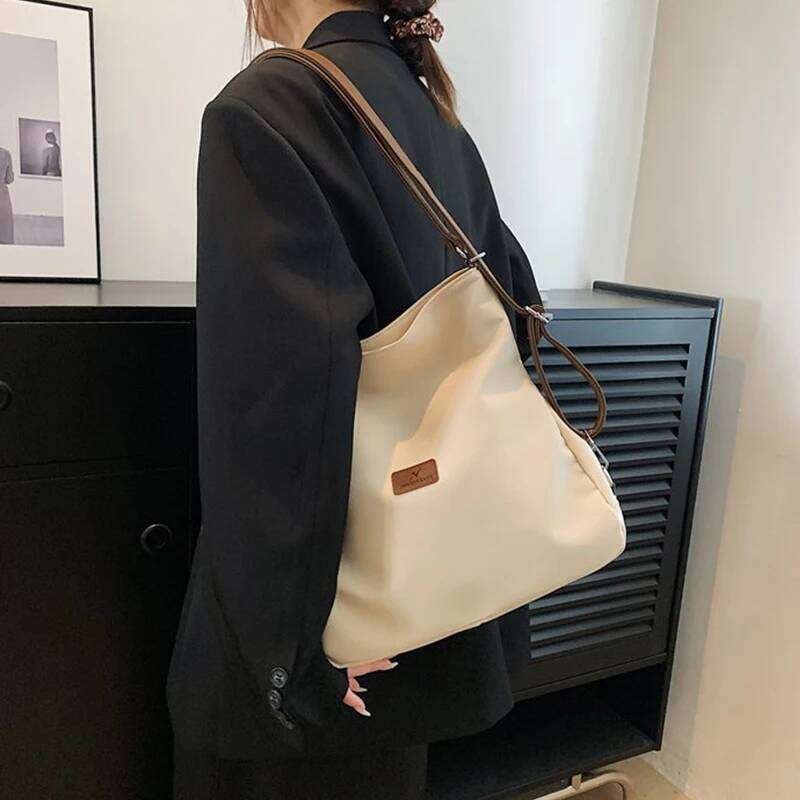 Designer Nylon Women's Casual Travel Backpack Trendy Top-Handle Shoulder Crossbody Bag Luxury Handbags Female Purse Y260205