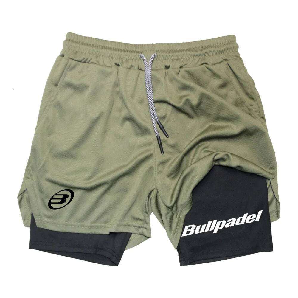 2025 New Men's Trousers Outdoor Running Padel Sport Shorts Summer Male Breathable Tennis Quick-Drying BadmintonSportwear C260206
