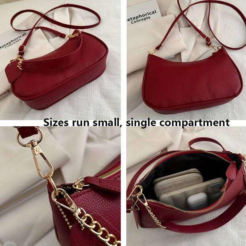 Fashion Crossbody with Adjustable Strap, Elegant Underarm for Leisure Daily Party Handbag, Women'S Shoulder Bag Y260205