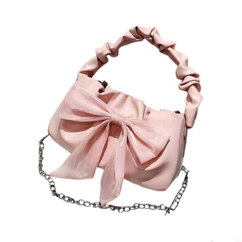 4XFF Crossbody Bags for Women Bag Bowknot Purse Clutches Shoulder Handbag Y260205