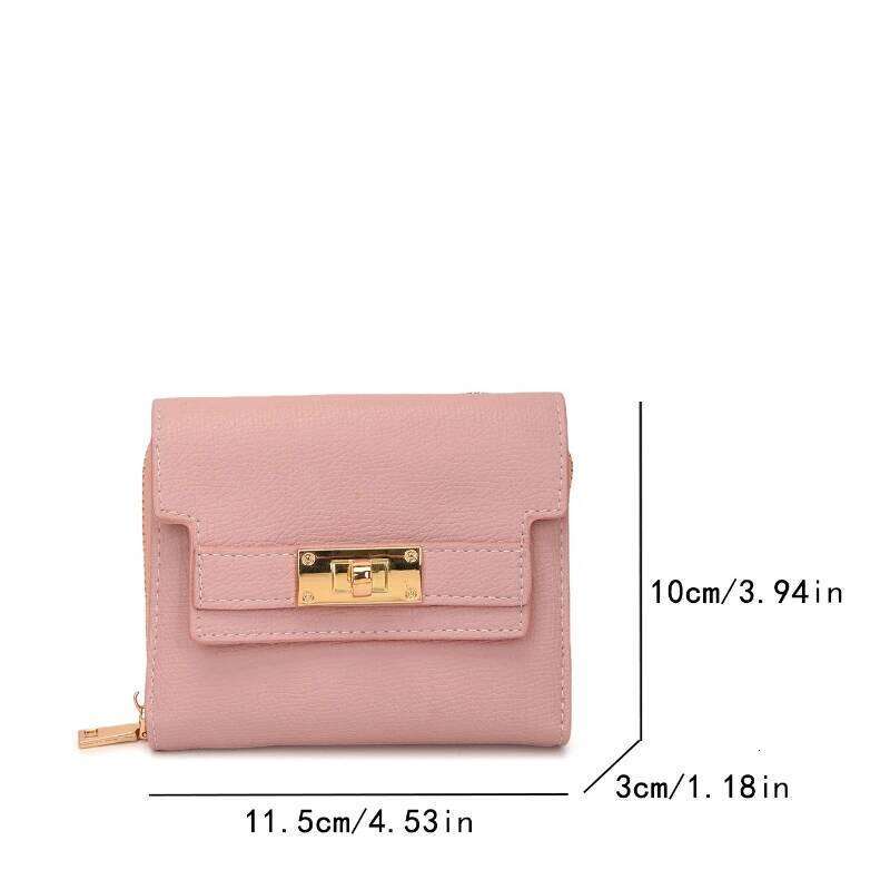 New 2025 PU Fashionable Multifunctional Women's Coin Purse Card Holder Two-In-One Large Capacity Document Clutch Handbag Y260206