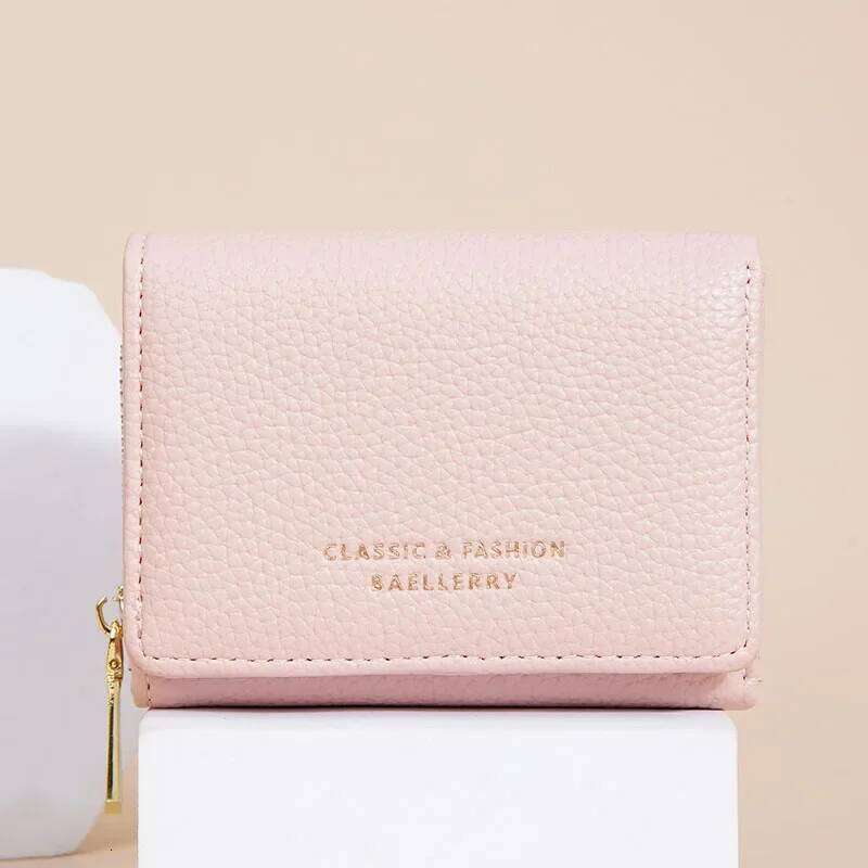 New Mini Small Short Women Wallets High Quality Coin Pocket Luxury Female Purses Card Photo Holder Cute Wallet for Girls Y260206