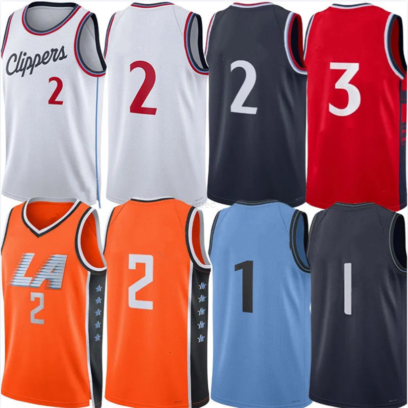 25 26 New Kawh Leonard James Hardenn Basketball Jerseys Clipper Chris Paul Ivica Zubac Bradley Beal John Collins Nicolas Batum Derrick Jones Brook Lopez City Jersey