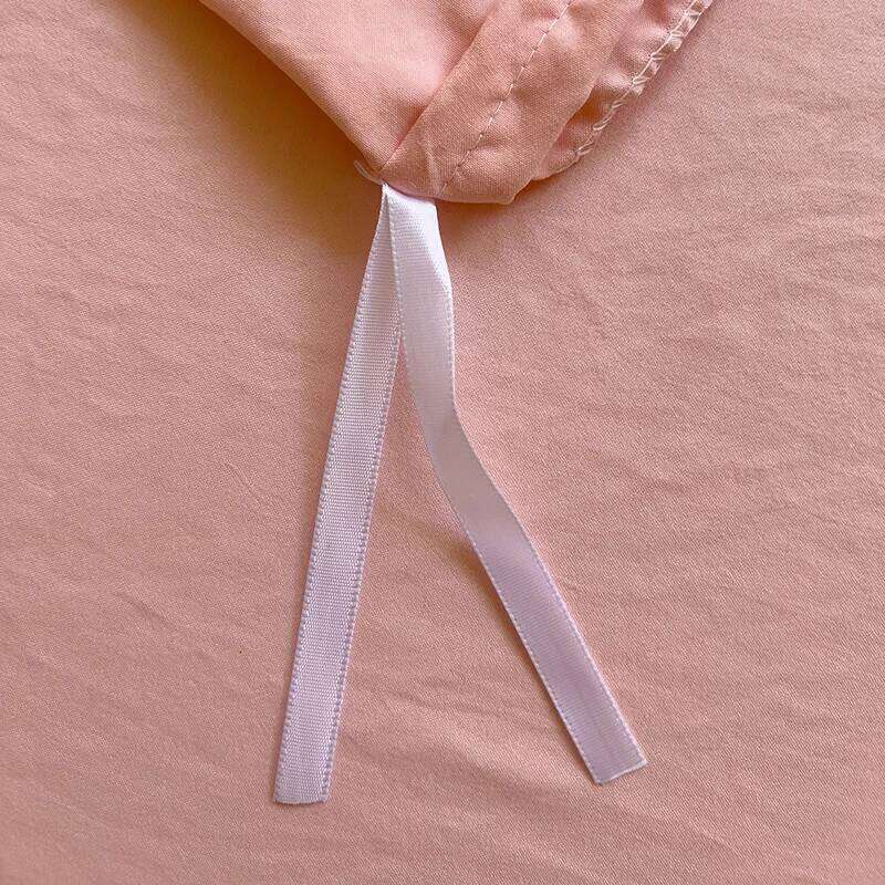 Kawaii Pink Pig Duvet 4pcs Bedding Set Kids Girls Bedroom Quilt Polyester Comforter Cover 1 Flat Sheet 2 Pillowcases XJ260206