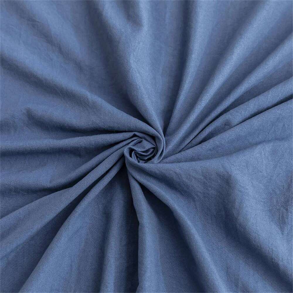 Solid Color Brushed Bedding Set,Fitted Flat Sheet, Pillowcase,Ultra-Soft Microfiber for Luxurious Sleep,Hypoallergenic XJ260206