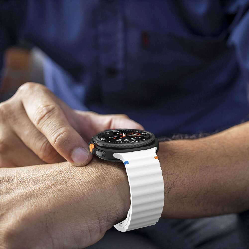 Silicone Band Accessories Smartwatch Rubber Bracelet for Samsung Galaxy Watch 8 Classic Strap Z260207