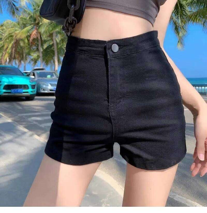 Y2k for Woman Jorts Coquette Women's Denim Shorts Summer Clothes Low Rise Flared Jeans Lifts Buttocks Shoujo Girl Style XJ260206