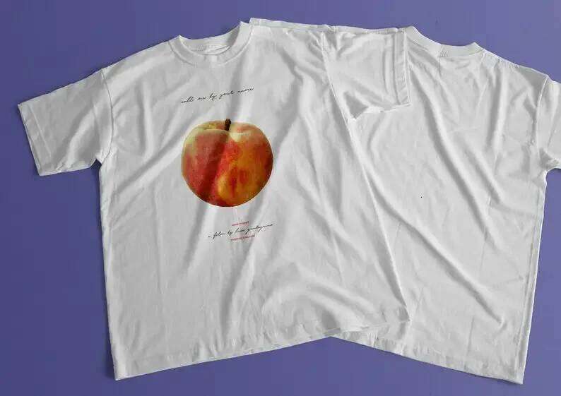 Call Me by Your Name, Luca Guadagnino, 2017 - HQ Movie Print T-Shirt, Heavyweight Unisex Crewneck X260207