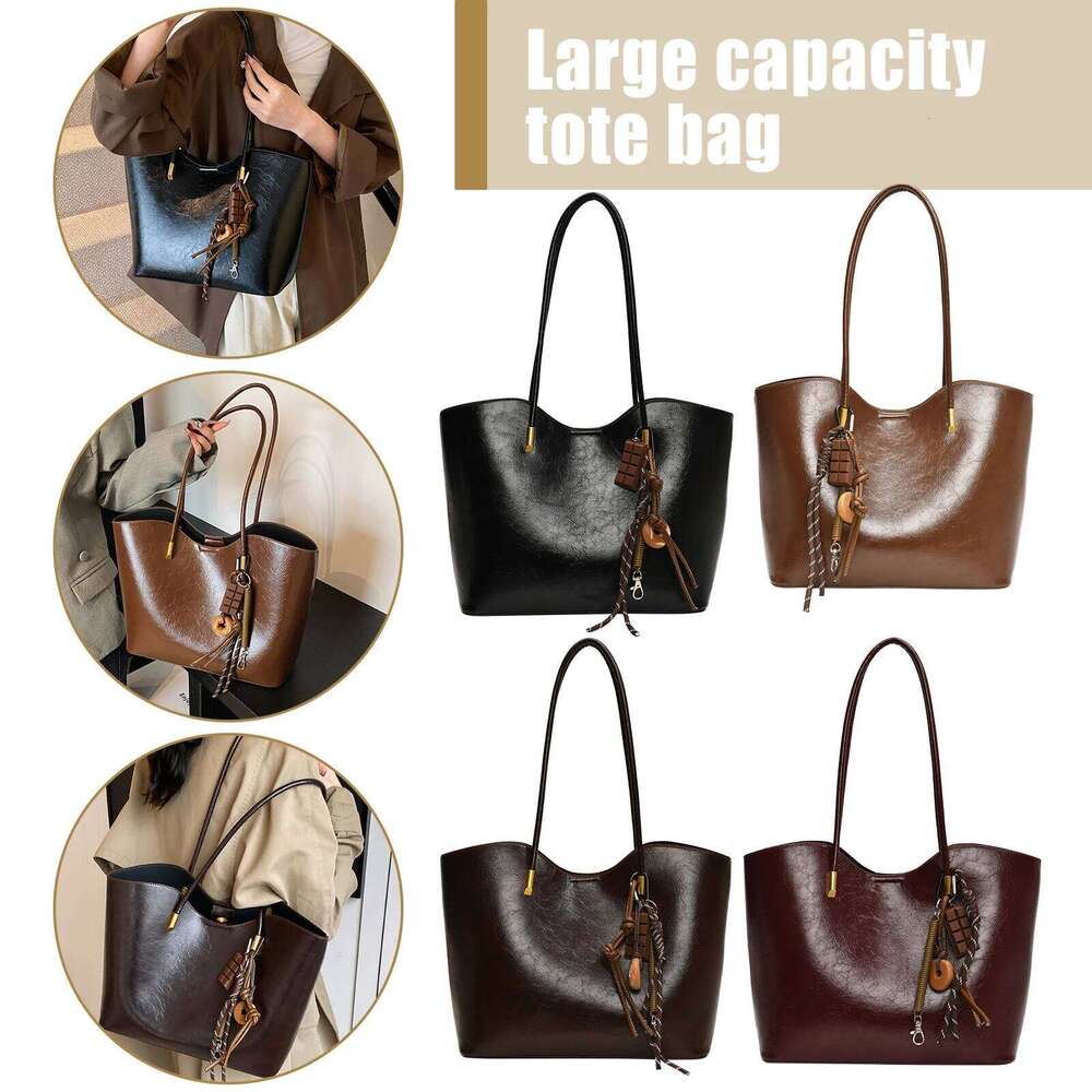 Women PU Leather Solid Color with Zipper One Shoulder Armpit Bag Large Capacity Handbag for Dating School Shopping Y260204