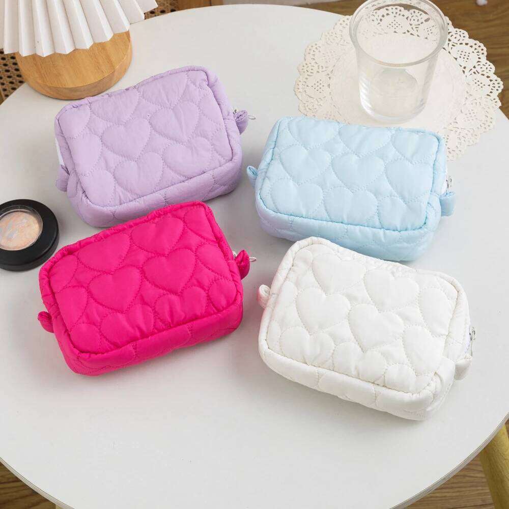 New Flower Pattern Women Makeup Toiletries Organizer Zipper Travel Wash Pouch Cosmetic Bag Female Make Up Bags Y260206
