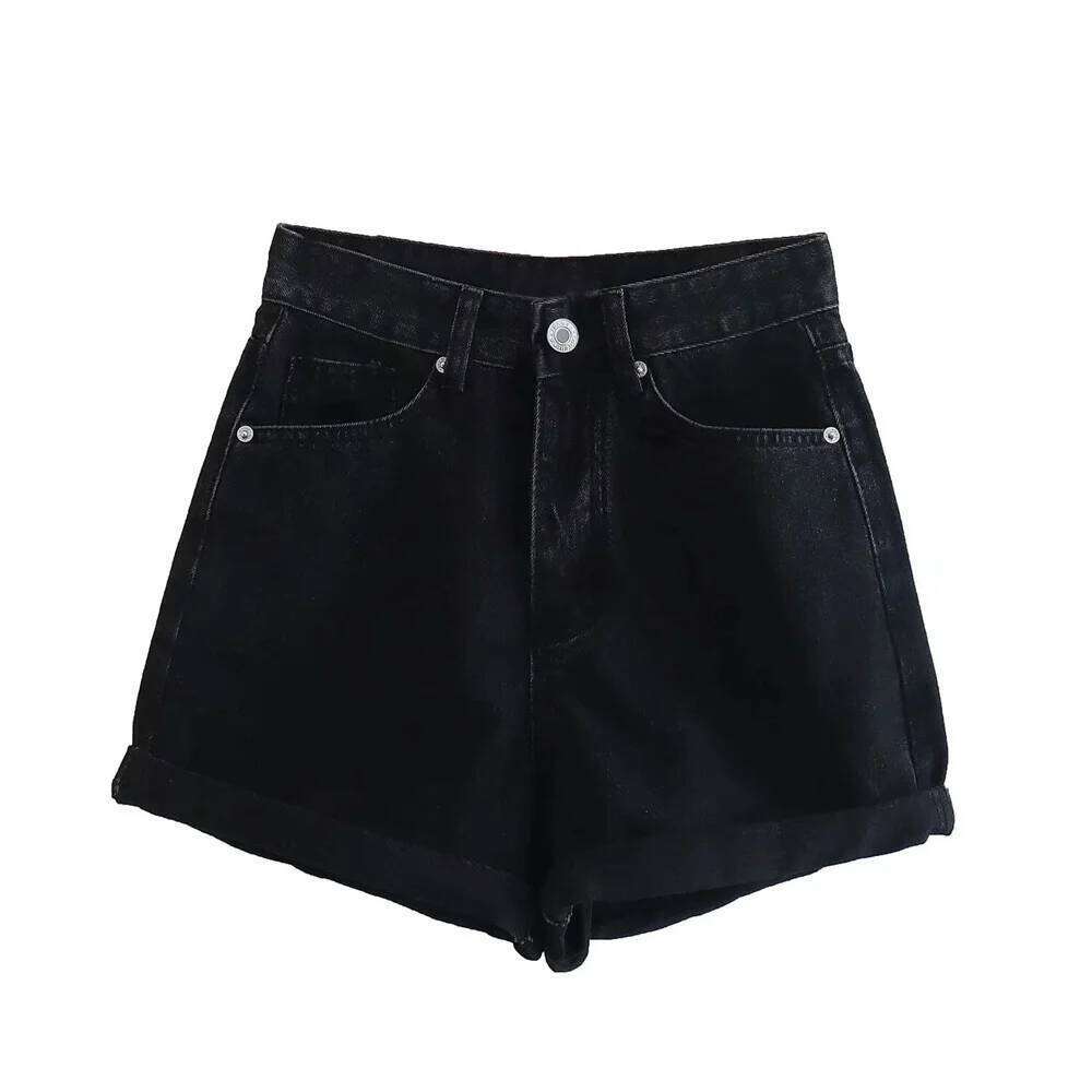 2024 Zarb Spring/Summer New Women's Versatile Casual European and American Style denim shorts XJ260206
