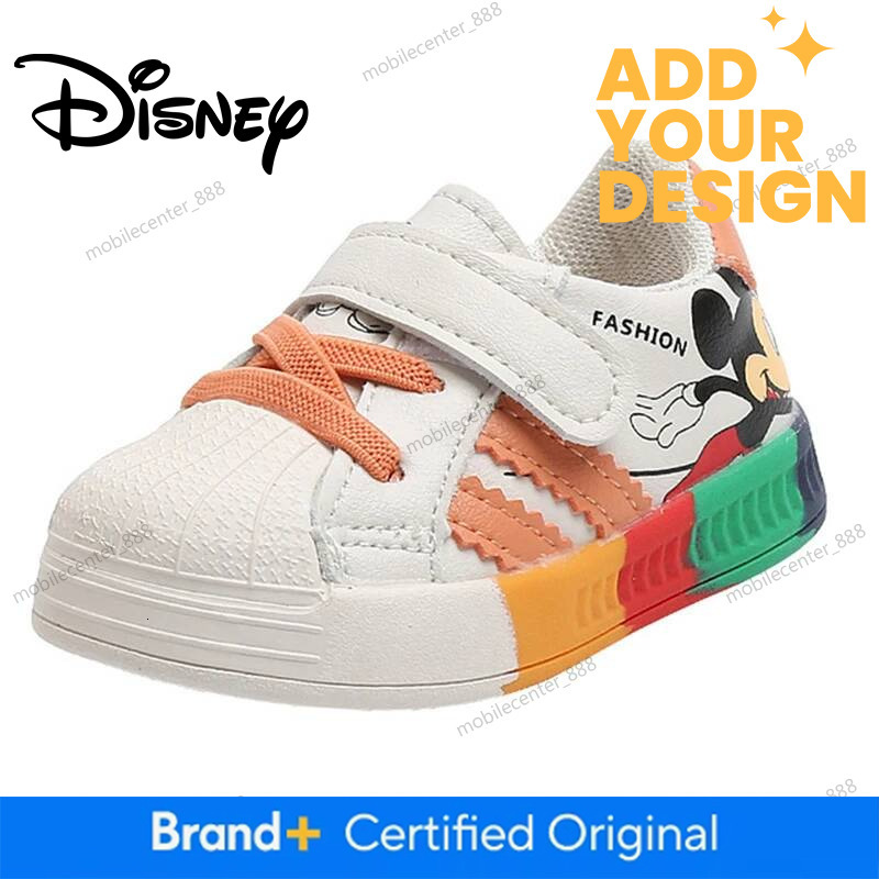 Cartoon Mickey Children Shoes For Boys Girls Sport Sneakers Kids Leisure Autumn Casual Shoes Breathable Running Toddler