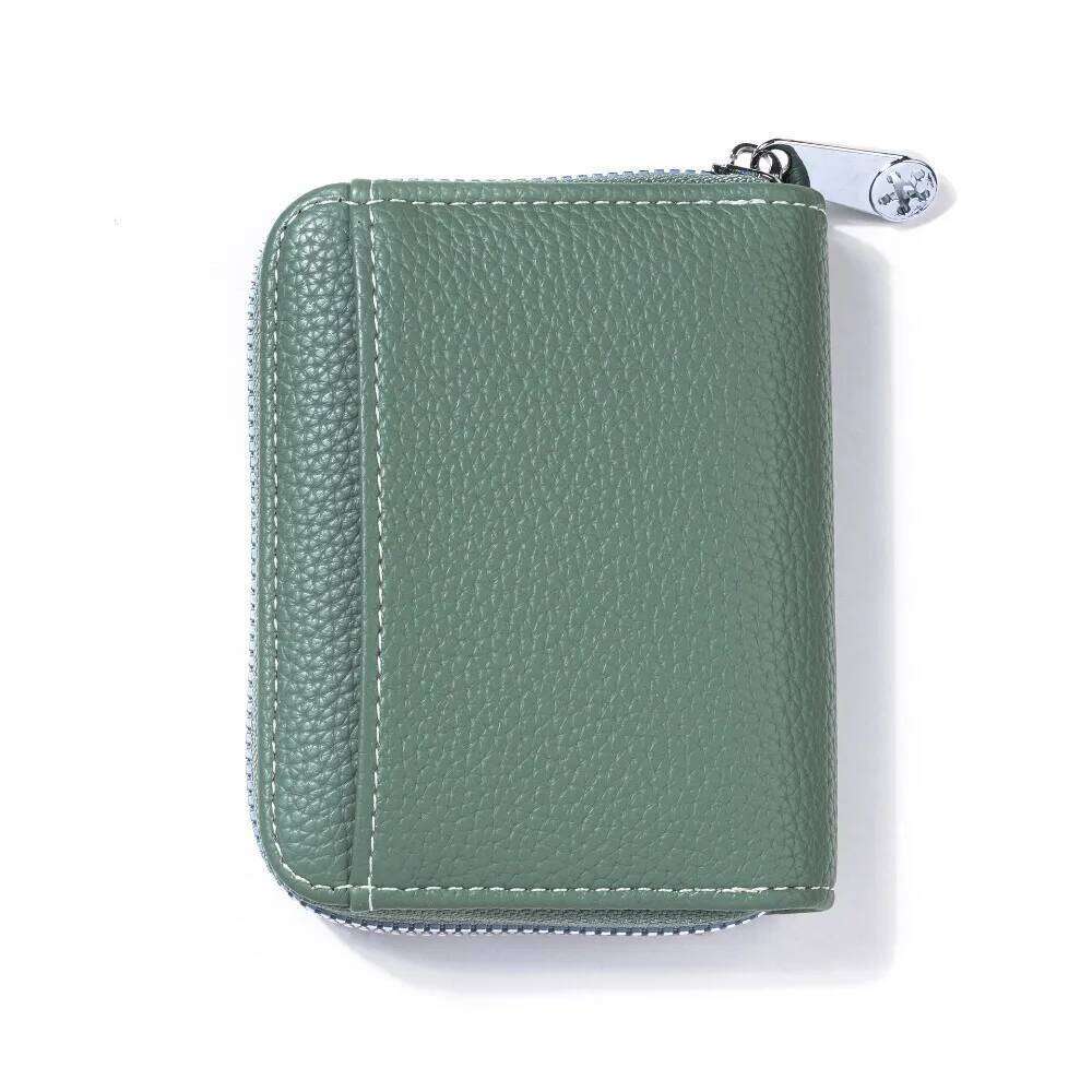 New PU Leather Coin Purse Zipper Mini Wallets Portable Credit Card Holder Girl Y260206