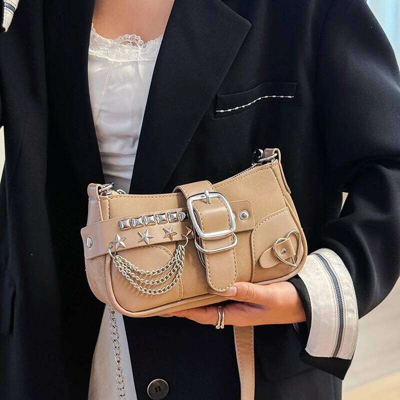 Ladies' 2025 Fashion New Style PU Underarm Shoulder Bag designer luxury bag bolso marca lujo bags for woman Y260205