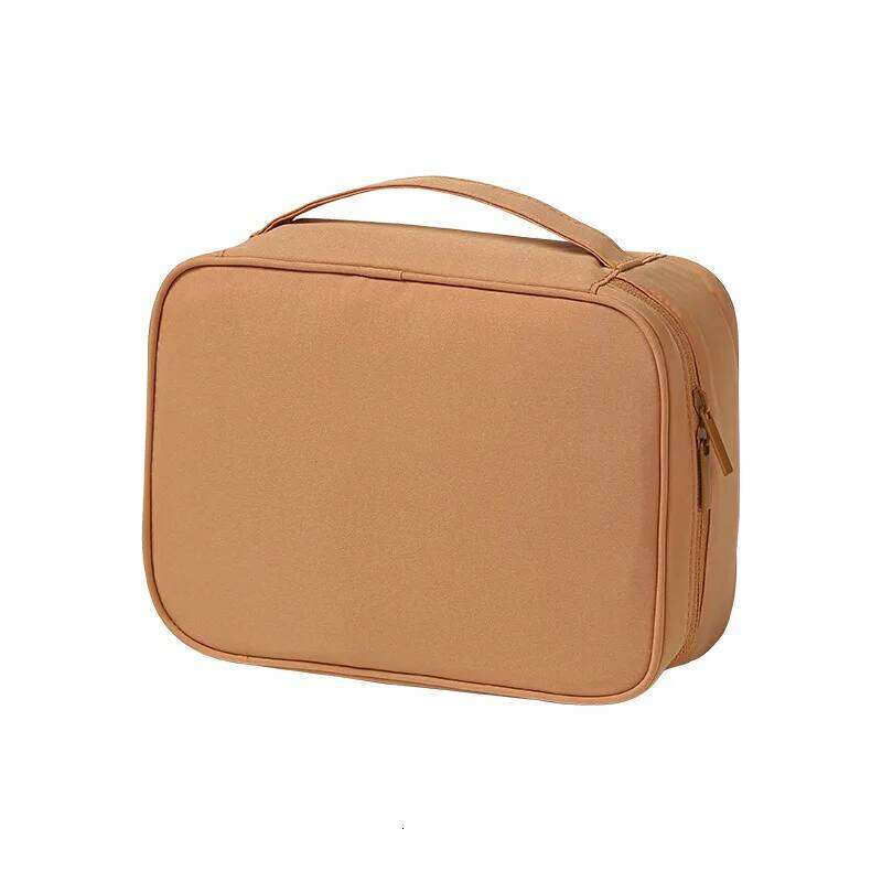 New Design Washbag with Compartments, Portable Oxford Fabric Makeup Bag for Travel Y260206