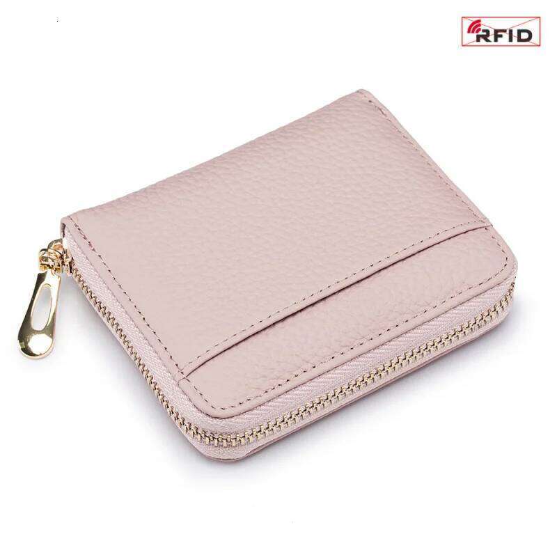 Western Short Multifunctional RFDI Blocking Leather Women Wallet Fashion Large Capacity Coin Purse for Ladies Y260206