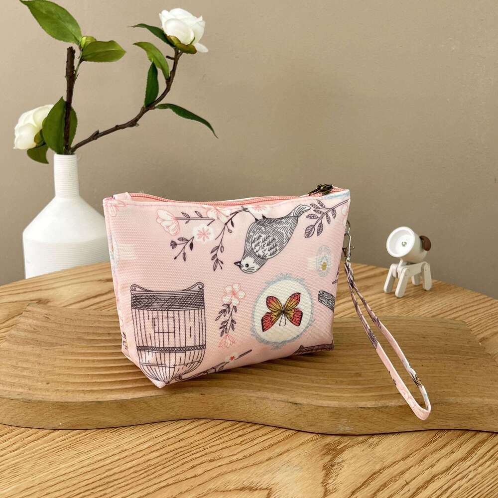 Fashion Women Waterproof Cosmetics Bag Lady Travel Printing Makeup Washing Toiletry Pouch Y260206