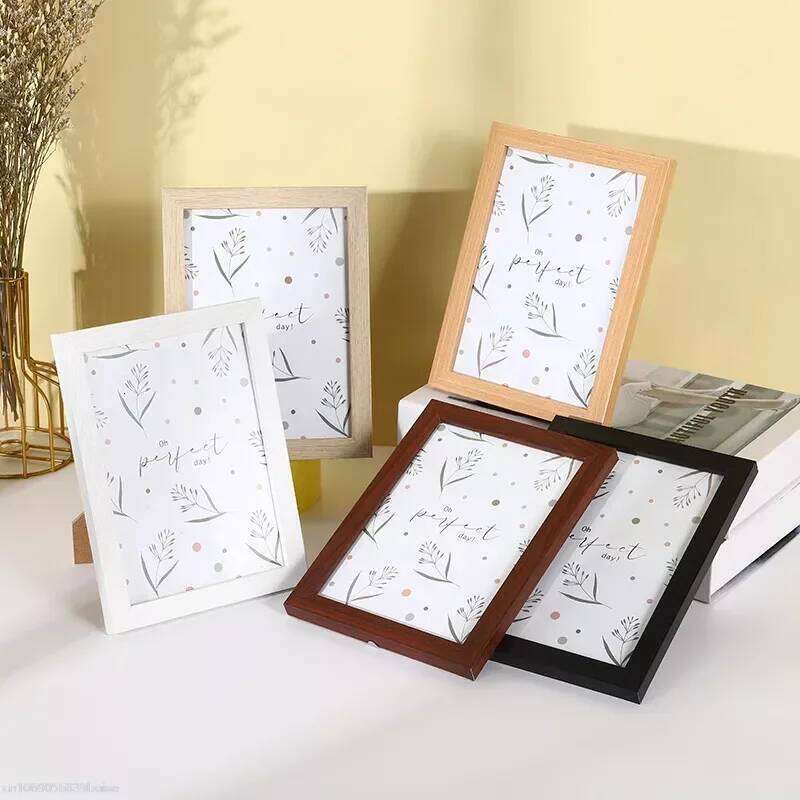 Modern Simple 5/6/7/8 Inch/picture Wooden Density Board Picture Frame Home Decor S260205