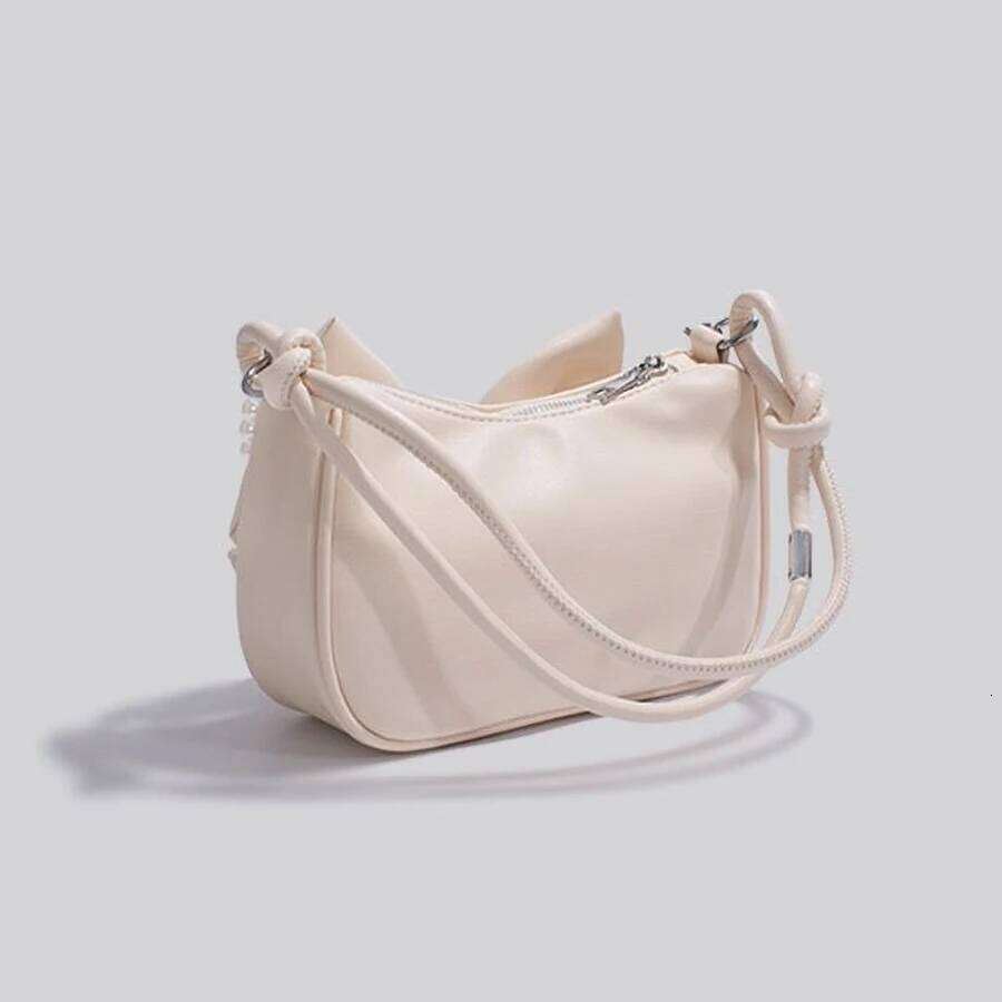 Cute and Sweet Shoulder with Bow Chain, Women's Underarm Bag Z260207 - view 5