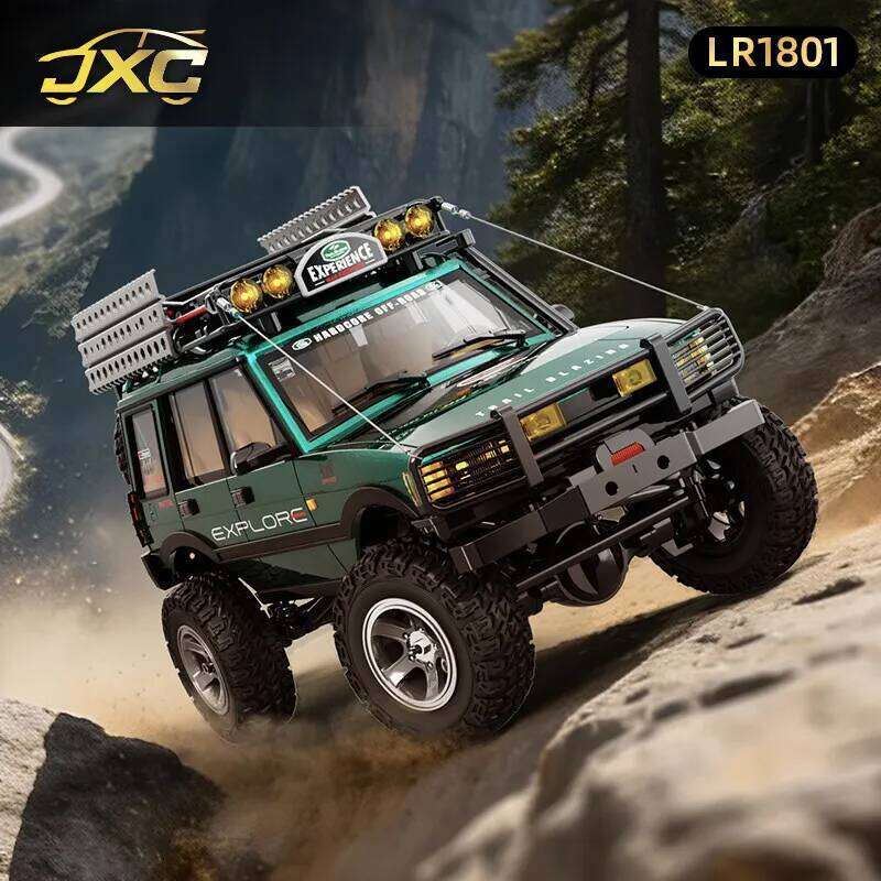 JXC New 1/18 Scale LR1801 RC Car 4WD Full Proportion Dual Speed Simulation Climbing Off-road Model Toy for Kids And Adults 26H0207