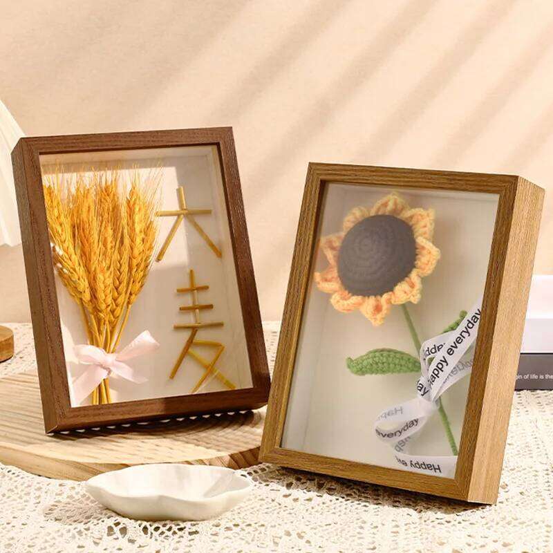 Transparent Floating Dried Flower Depth 5cm Specimen/DIY Handicraft/Action Figure Display Picture Frame Home Decor S260205