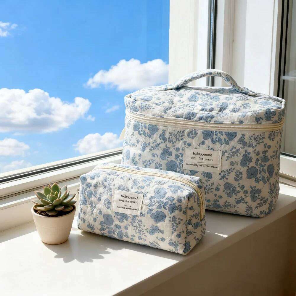 Organizers for Cosmetics Women's Necessaire Hand Ladies Cosmetic Pouch Clutch Bag Makeup Organiser Y260206