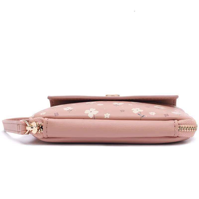 New model high-quality PU printed multi-functional handbag for passport, large capacity ladies' coin zipper storage bag f Y260206