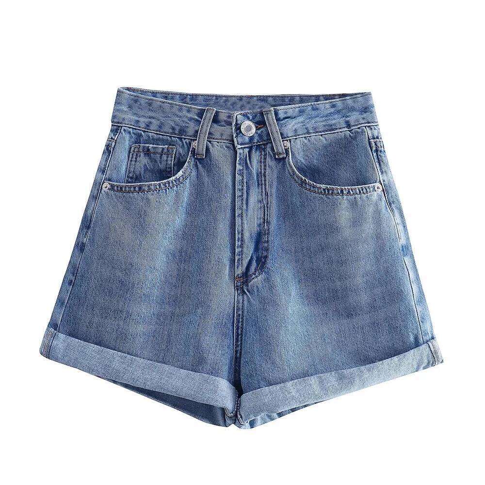 2024 Zarb Spring/Summer New Women's Versatile Casual European and American Style denim shorts XJ260206