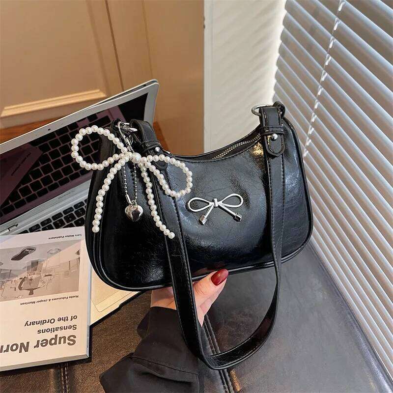 2025 New Fashion Underarm Shoulder Bag for Women, Genuine Leather Multi-way Crossbody Purse, Vintage Chic Large Capacity Tote Y260205