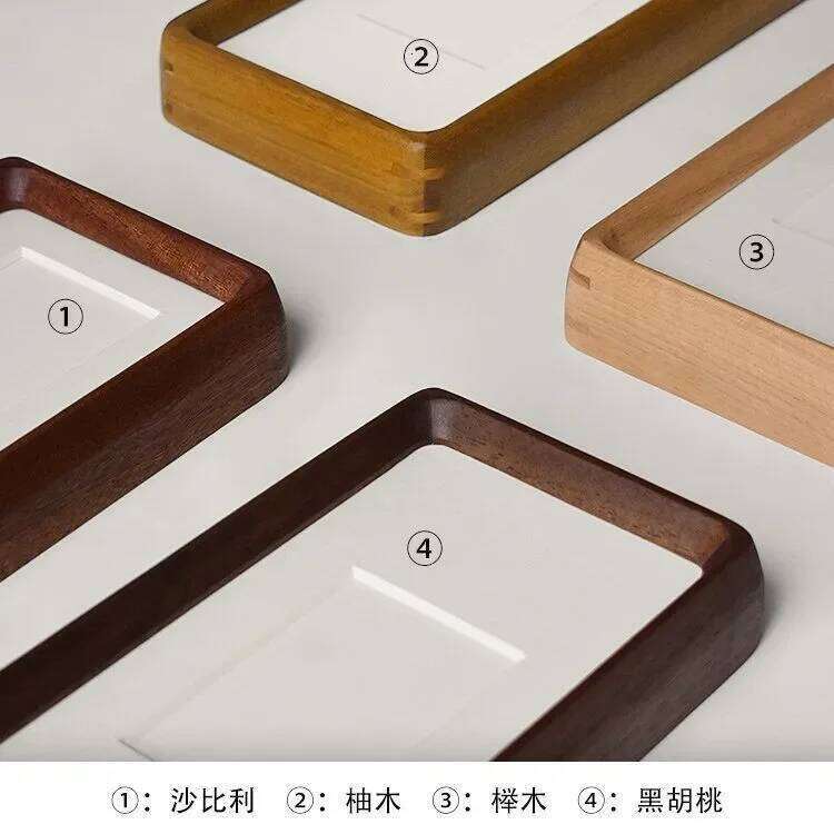 Solid Wood Picture Display Stand for DIY Triptych, Quadruple Multi-piece Couple Wedding Photos High-grade Photo Frame S260205