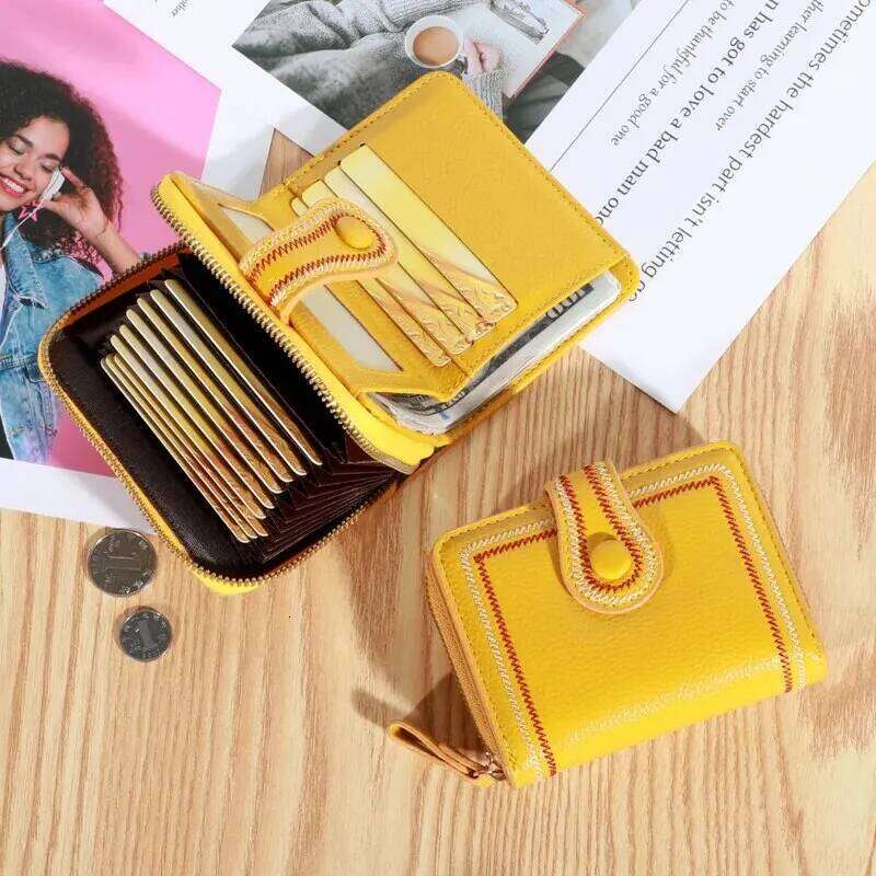 2023 Trendy Design Women's Wallet Small Shoulder Strap Card Holder Mini Bag Y260206