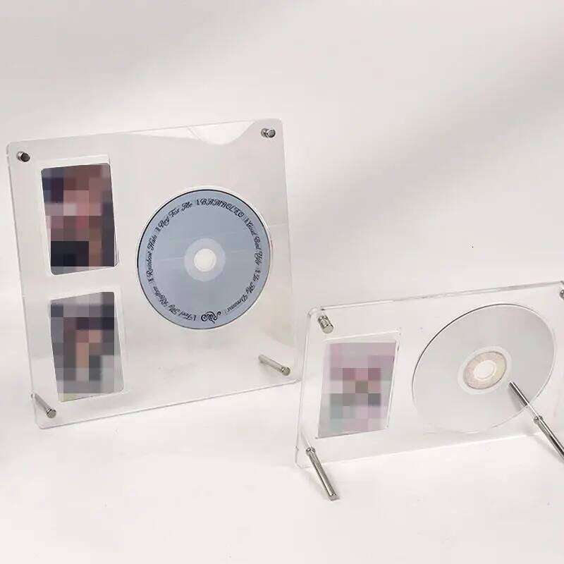 Kpop Stand Picture Photocard Display Idol Cards Photo Frame Desktop Decor Record Design Decoration Acrylic S260205