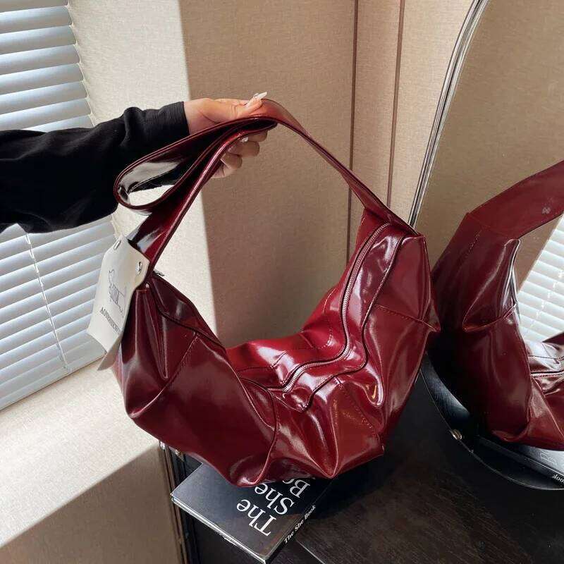 2026 New Women's Fashion Personalized Crossbody High Quality Design Single Shoulder Bag Dumpling Shape HOT SALE Y260204