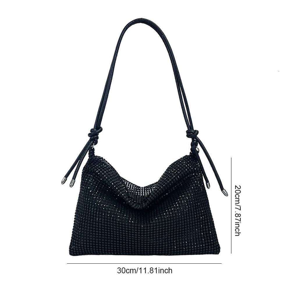 Women Sparkle Satchel Clutch Chic Glitter Sling Bag Elegant Fashion Tote Handbag Versatile Strap Adjustable Formal Dressy Purse Y260205