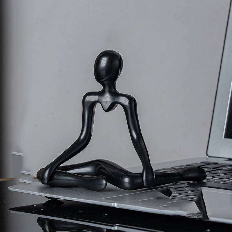 Artistic Living Abstract Figures Thinkers Plastic Handicrafts Cute Little Ornaments Room Decorations S260204