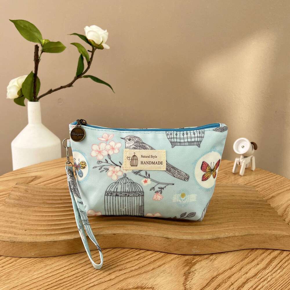 Fashion Women Waterproof Cosmetics Bag Lady Travel Printing Makeup Washing Toiletry Pouch Y260206