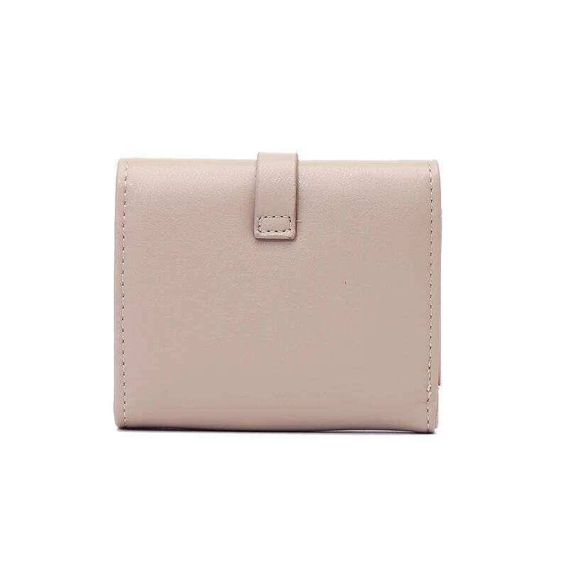 Purse women's new Japanese and South Korea small fresh PU simple fashion ladies short wallet multi-card niche teenage female stu Y260206