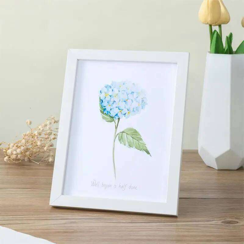 Wooden Wall Hanging 10X15 15X20 20X25cm A4 Wood Picture Frame Stand For Pictures Photo Decor Commemorative Gift S260205 3 05d