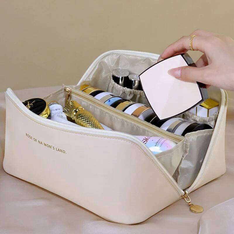 Makeup Female Toiletry Kit Make Up Case Storage Pouch Lady Box, Cosmetic Bag, Organizer Bag For Travel Zipp Y260206