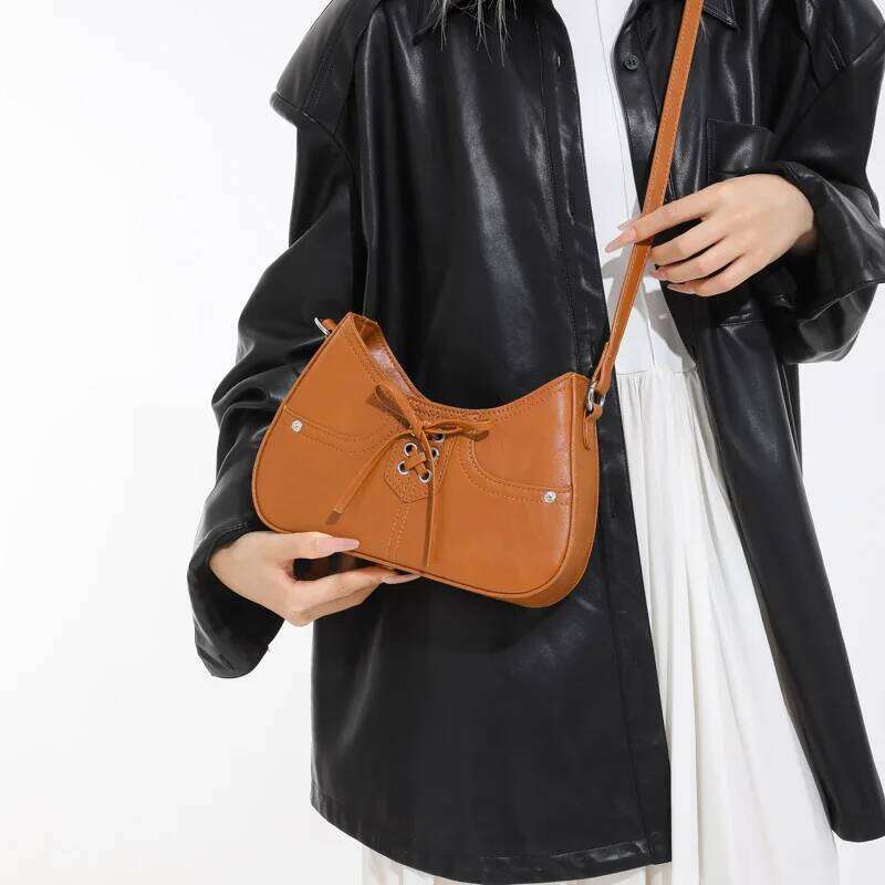 Elegant Women Leather Luxury Fashion Crossbody Bag Designer Tote Shoulder Handbag For Urban Stylish Looks Y260205