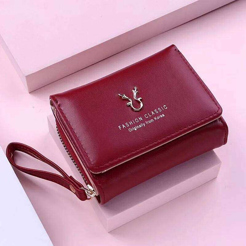 Women's Lucky Deer Wallet 70% off Clutch PULeather Fashion Credit Coin Purse Cash ID Card Holder Y260206