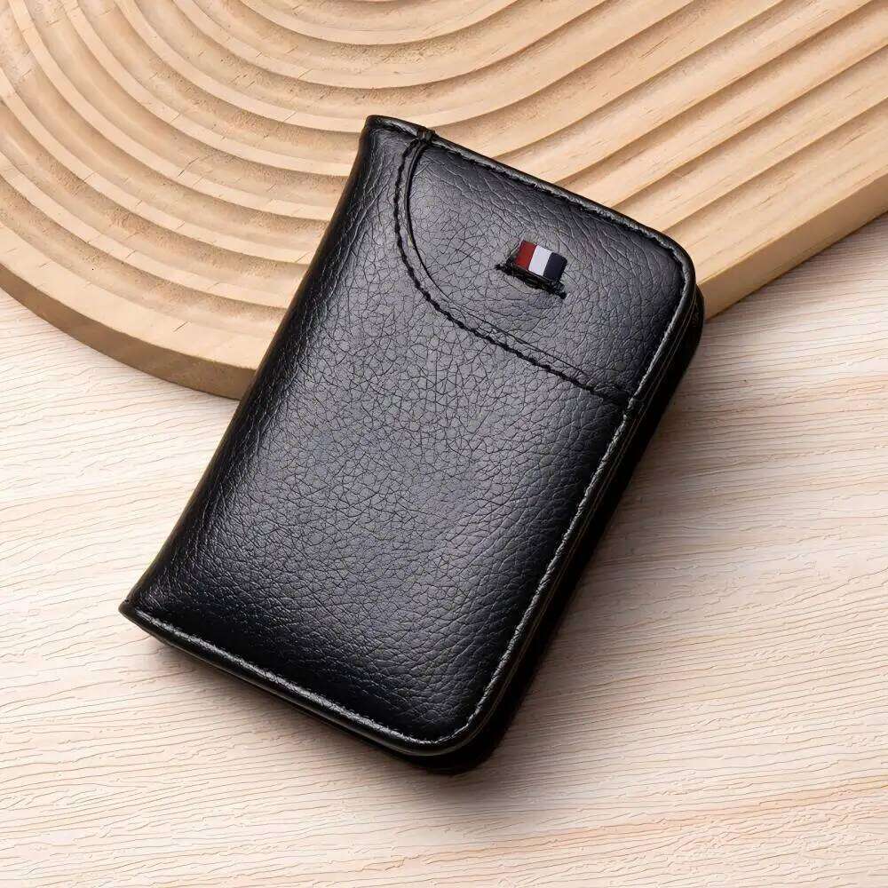 Portable Super Slim Soft PU Leather Mini Credit Purse Card Holders Men Wallet Thin Small Short Wallets Y260206