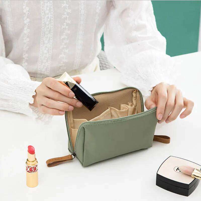 New Korean version red envelope women's casual large capacity waterproof wash and makeup travel niche portable small bag Y260206