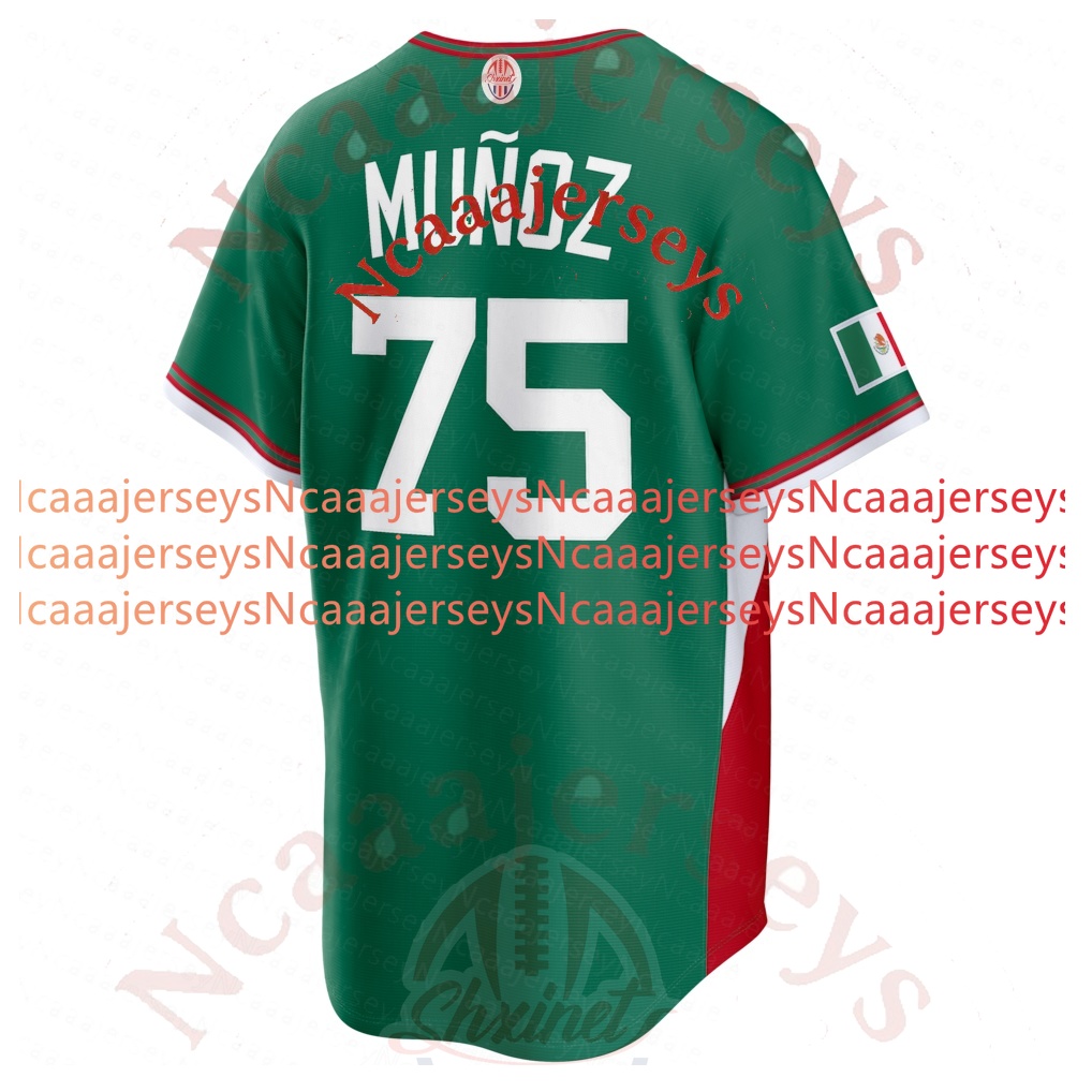 56 Randy Arozarena Mexico 2026 WBC Jerseys World Baseball Classic Jarren Duran Luis Urias Taijuan Walker Alejandro Kirk Patrick Sandoval Alec Thomas