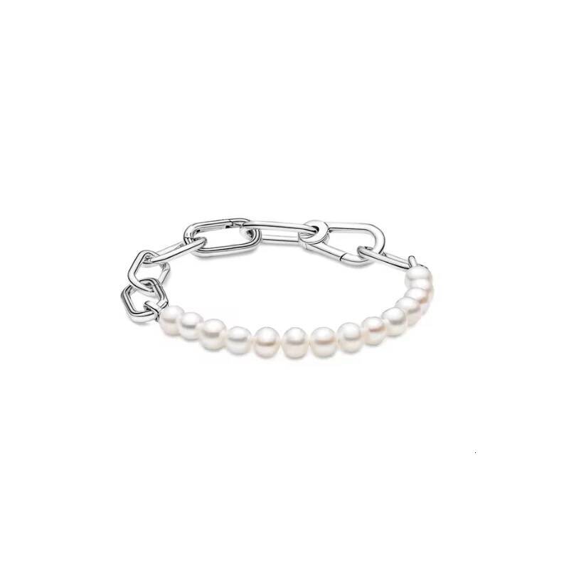 Disney Designer Jewelry 925 Sterling Silver Original Me Bracelet Fit Brand Me Charm Beads Fashion Round Beads Women femme Bracelet Jewelry 2025 Hot lu - view 4