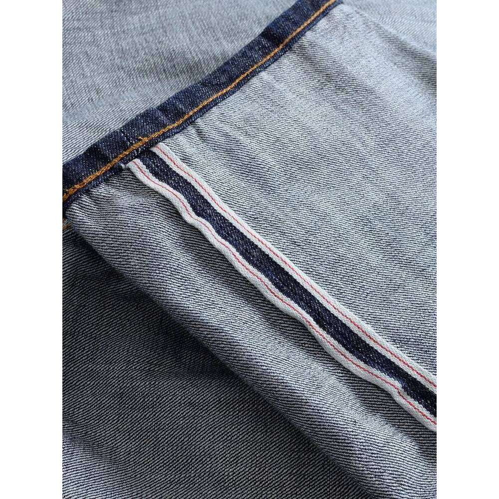 16oz Heavyweight Red Selvedge Denim Jeans for Men High Quality Loose Straight Pants One Wash Autumn Casual 100% Cotton Y2K X260207 - view 6