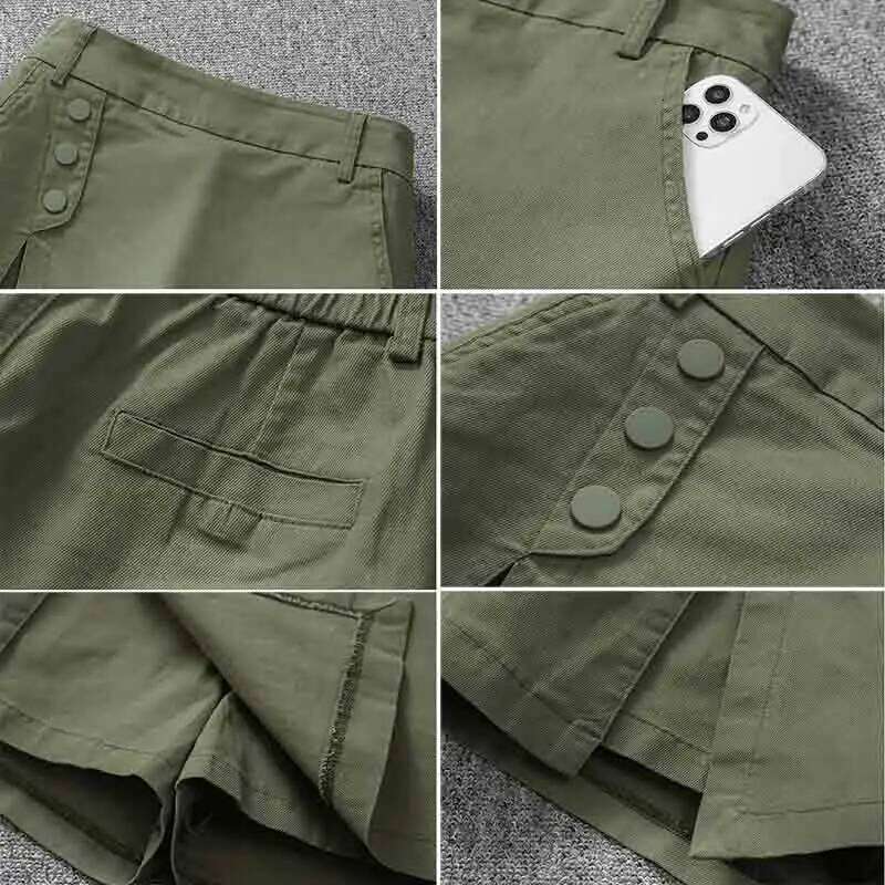 Denim Shorts Women Solid Summer Sexy Hotsweet Vintage American Style High Waist Chic Designed Streetwear Hip Hop Young Bottoms XJ260206