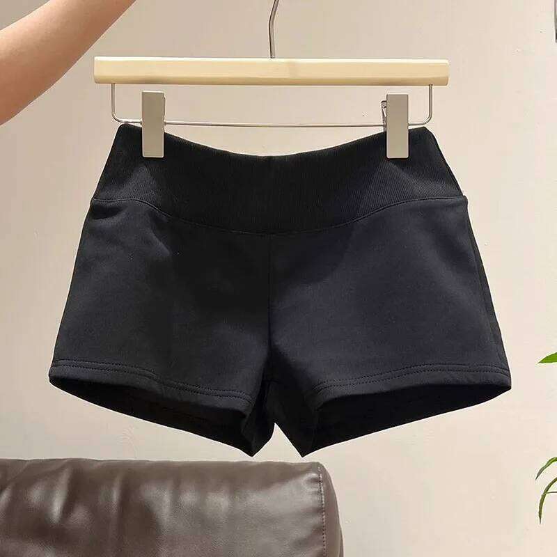 Summer Slim Yoga Sports Women American Street Sexy Gray Casual Shorts Female Vintage Y2K Grunge Low-Waist Hot Short Pants XJ260206