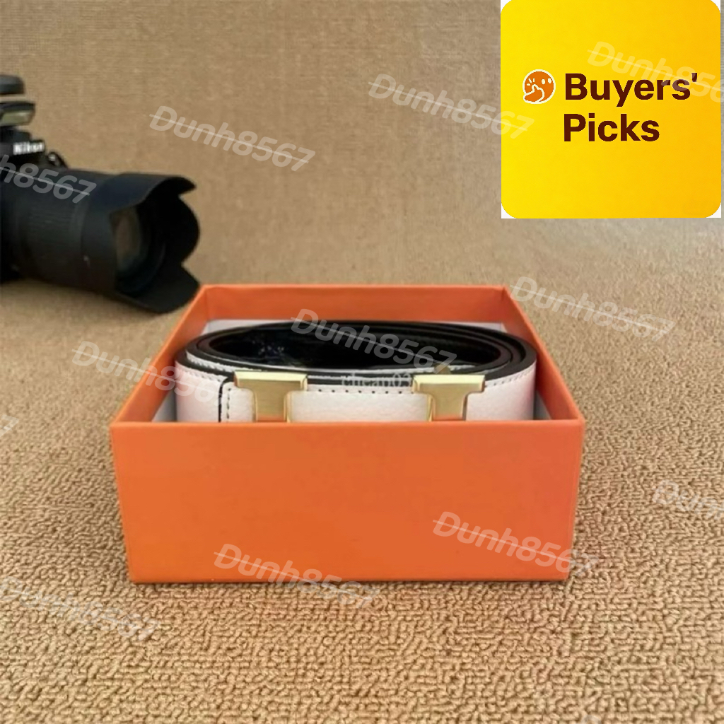 Designer HOH belts designer for Men Women Double sided leather belt 3.5cm width Classic simplicity and fashion High quality nice With Original HMS belt box y2k belts