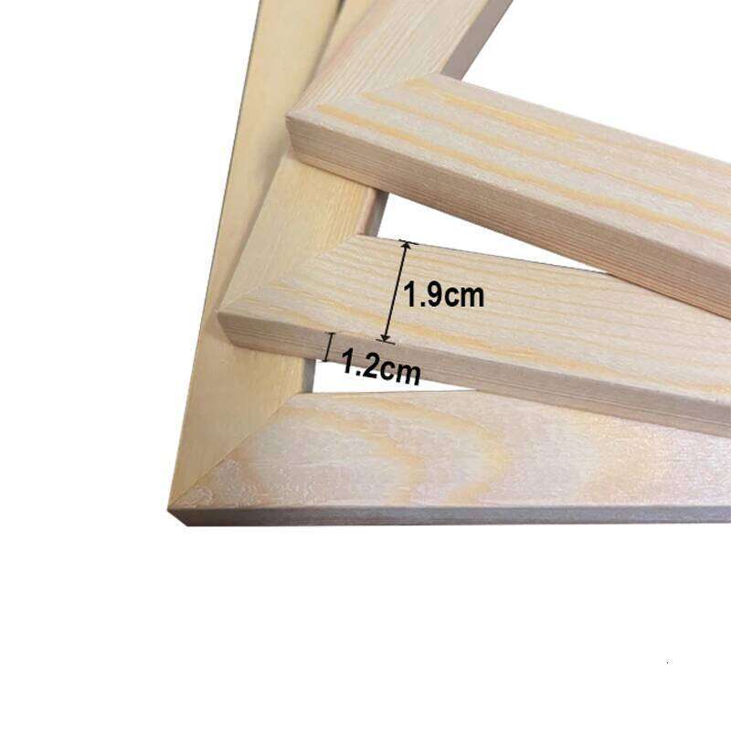 3pcs Wooden Pictures For Canvas Diamond Painting Large Size Picture and Poster Wall Frame Pine Composite Decor S260205 3 8f7